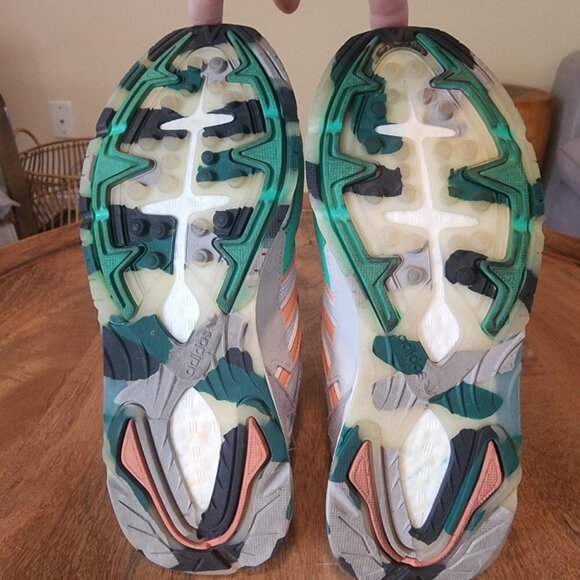 Adidas Tresc Run J Sneakers Shoes White Bliss Coral EF7650 Men's 6 / Women’s 7.5 - Picture 3 of 12